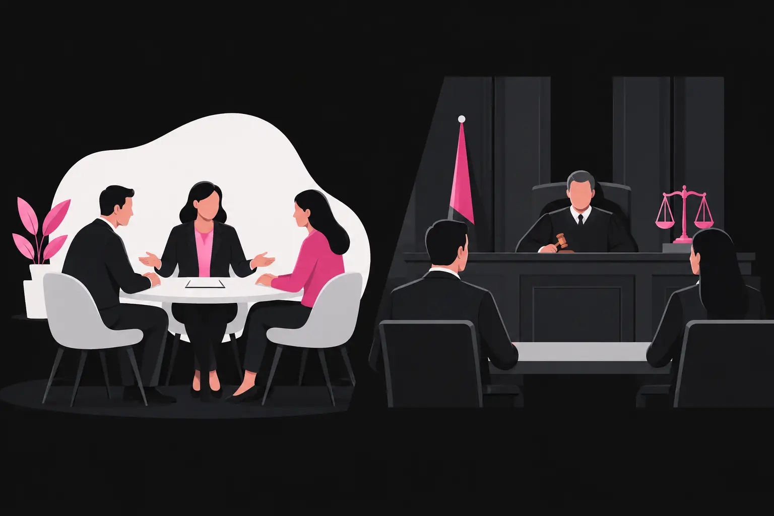 Mediation Versus Litigation for Resolving Disputes